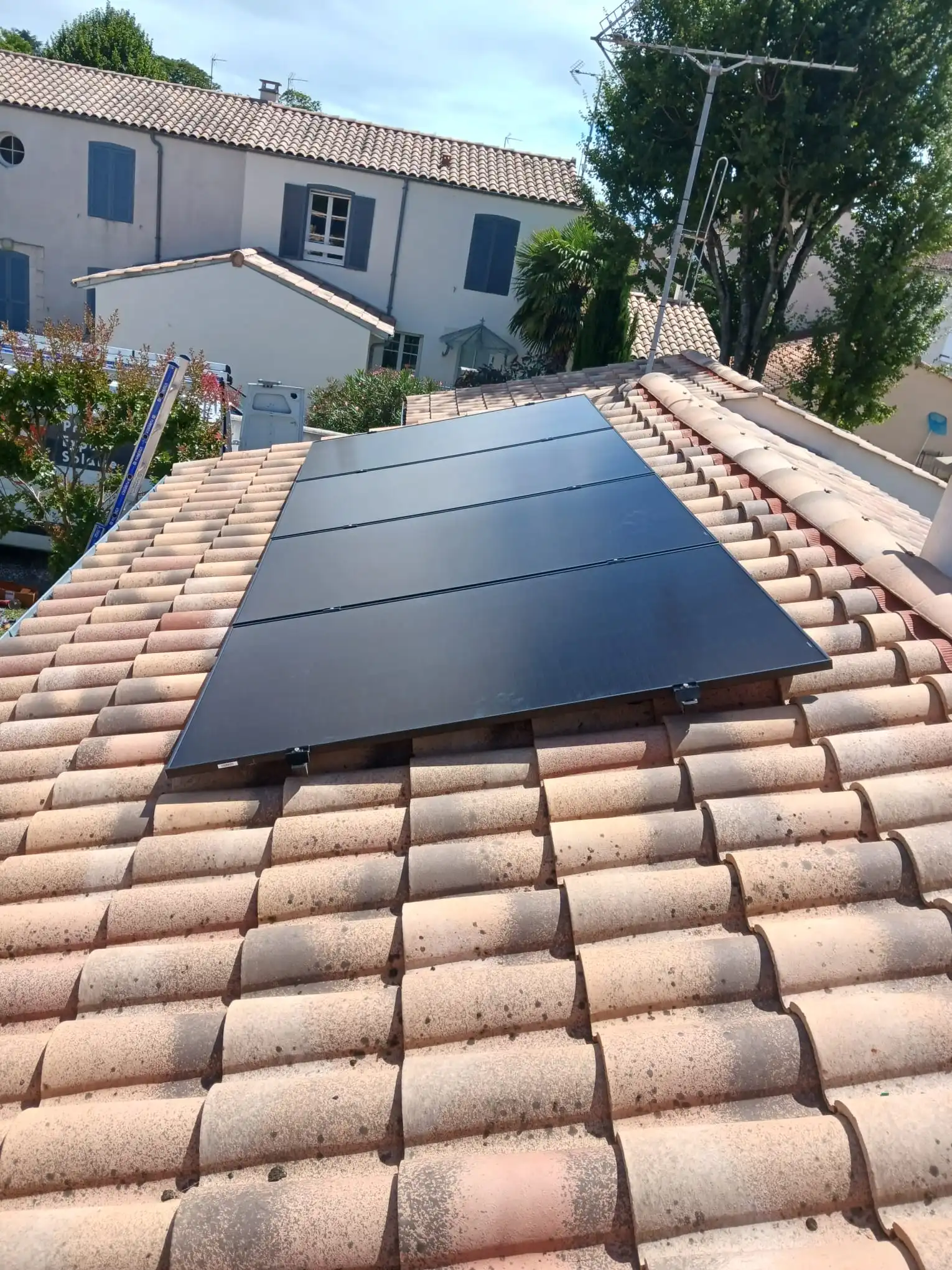 Panneaux solaires toiture tuile