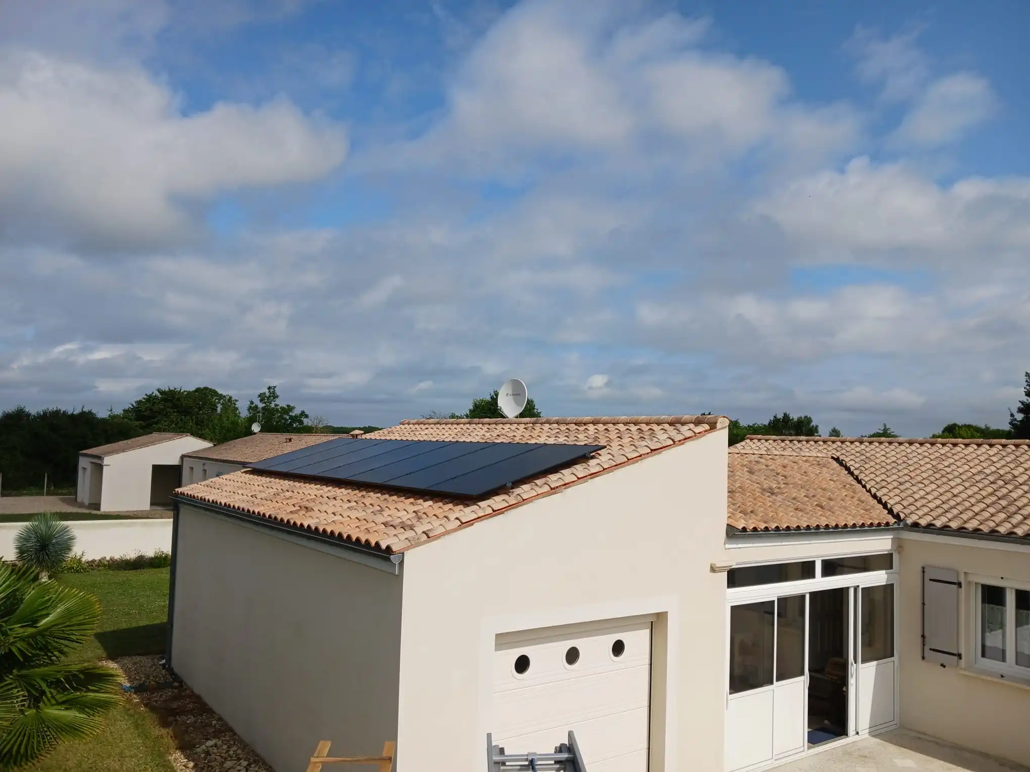 panneaux solaires sur toits cholet